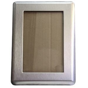 Silver Metal Photo Frame 3.5" x 5.5"